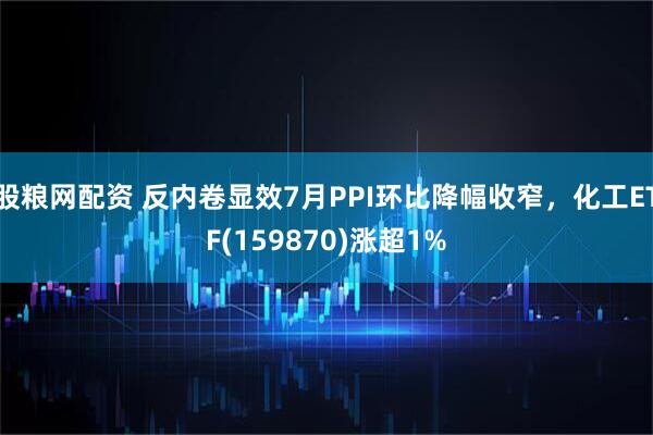 股粮网配资 反内卷显效7月PPI环比降幅收窄，化工ETF(159870)涨超1%